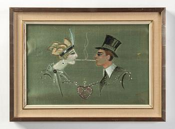 Gösta Adrian-Nilsson, Cigarettkyss.