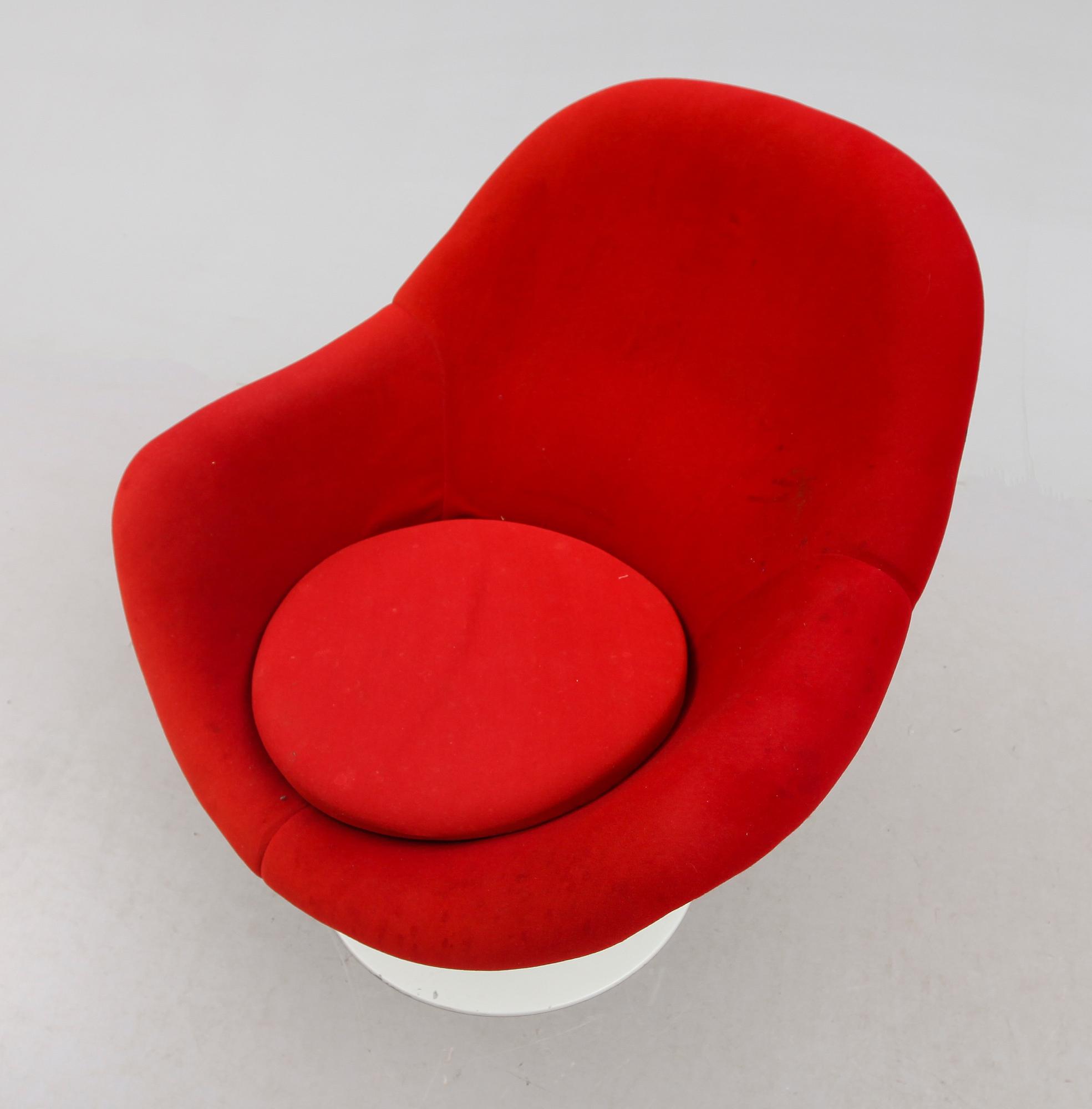 FÅTÖLJ, 1900-talets andra hälft.