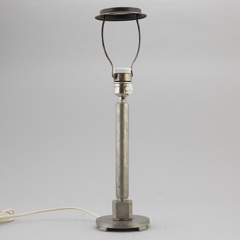 A 1920's Swedish Grace table lamp by GAB.