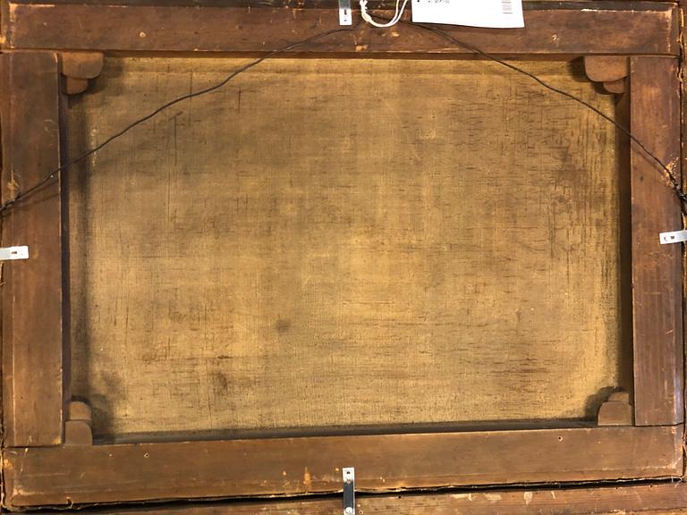 REGNIER NOOMS ZEEMAN, hans art. Bär signatur. Olja på duk 49,5 x 66 cm.