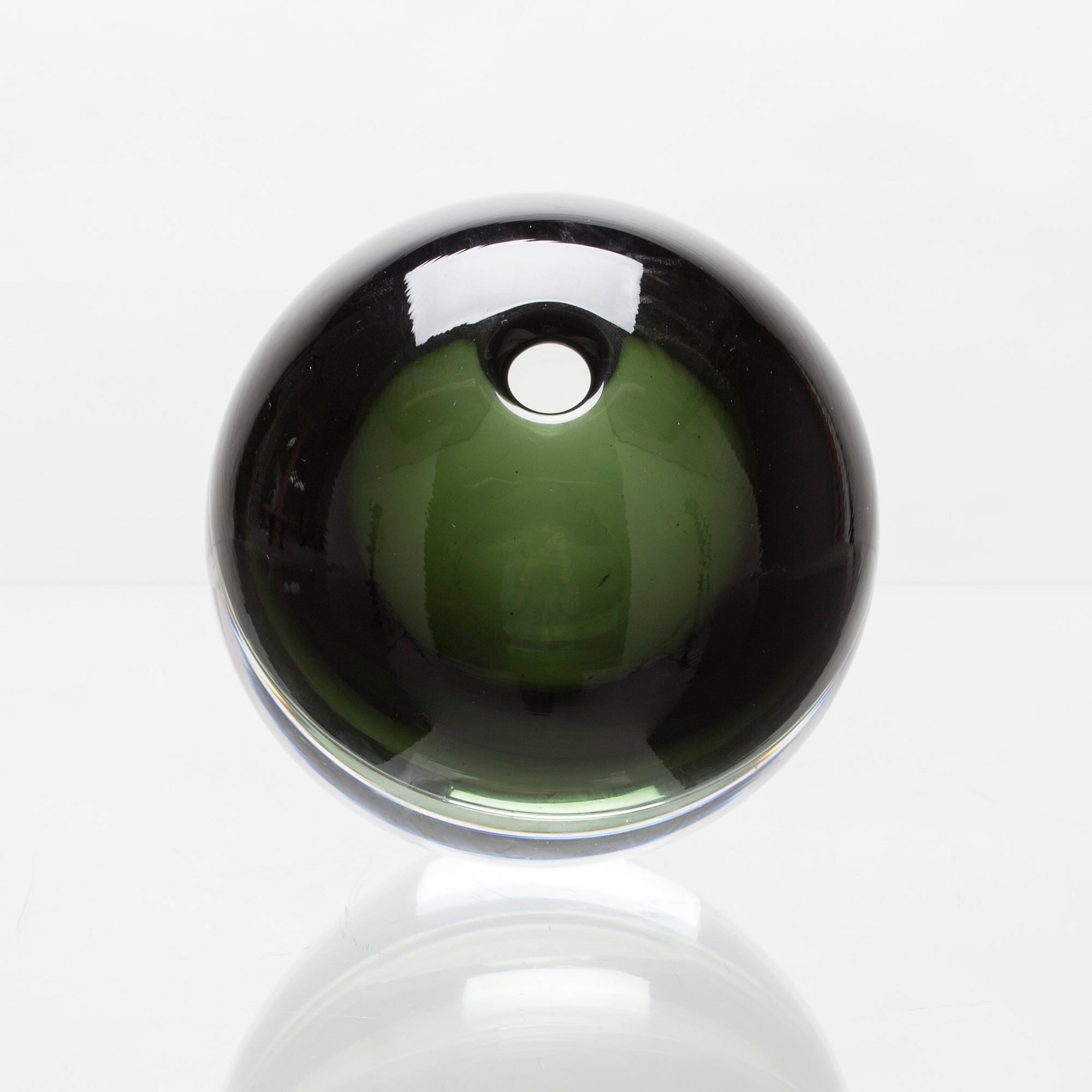 SKULPTUR, glas, "Tantrapallo", signerad Timo Sarpaneva Iittala -56.