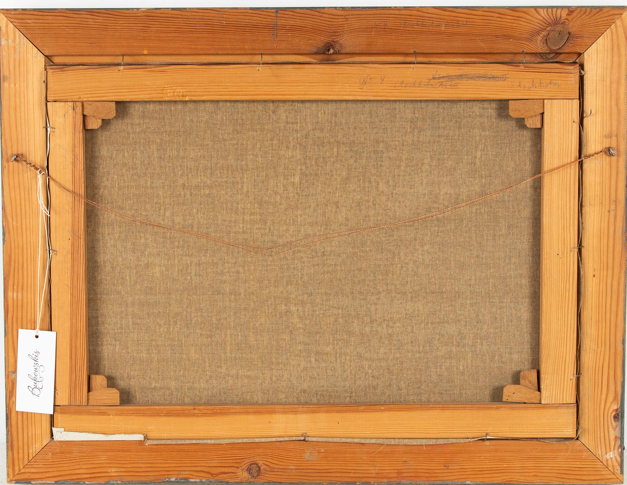 Oskar Bergman, "Stockholmskväll".