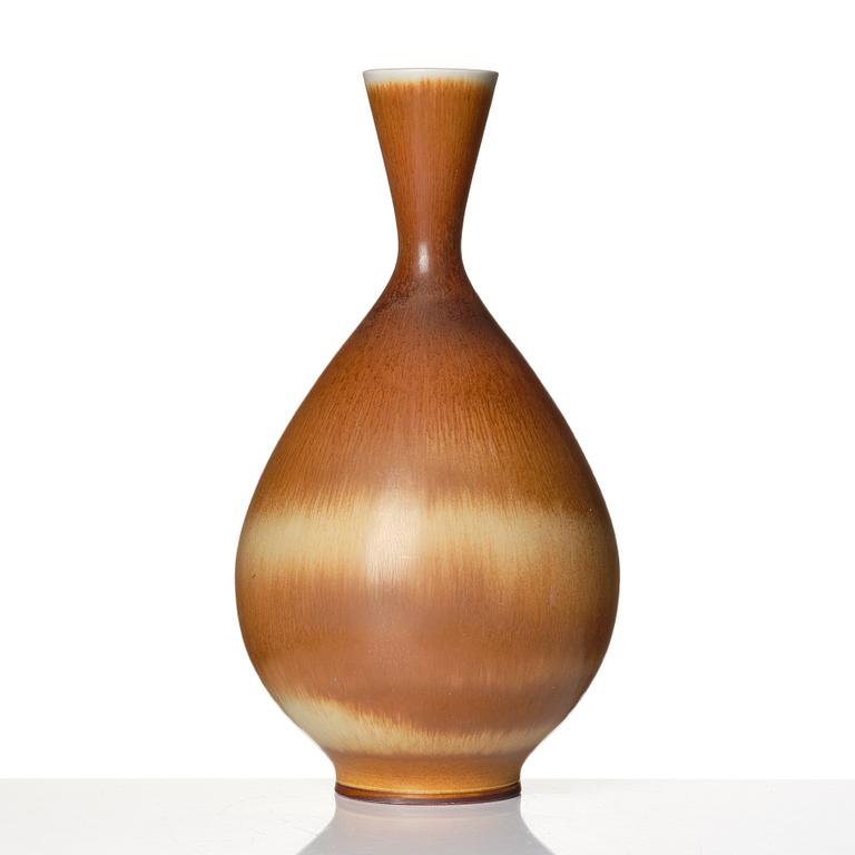 Berndt Friberg, a stoneware vase, Gustavsberg studio, Sweden 1964.