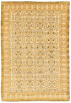 330. A semi-antique 'Cuenca' style spanish Madrid carpet. ca 293 x 196 cm.