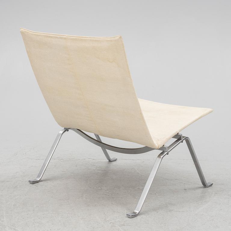 Poul Kjaerholm, a "PK-22" armchair, E Kold Christensen, Denmark.