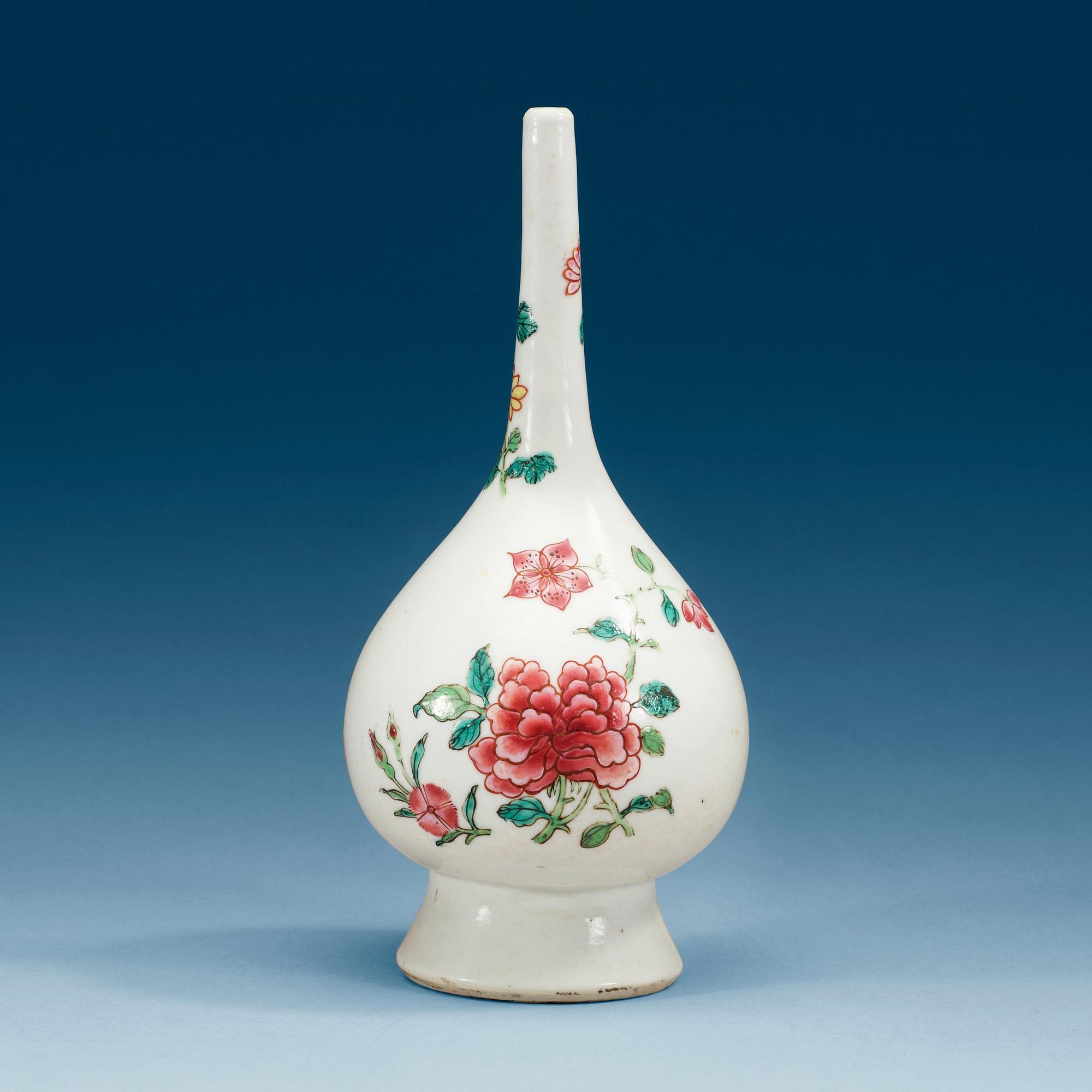 VATTENDROPPARE, kompaniporslin. Qing dynastin, Qianlong (1736-95).