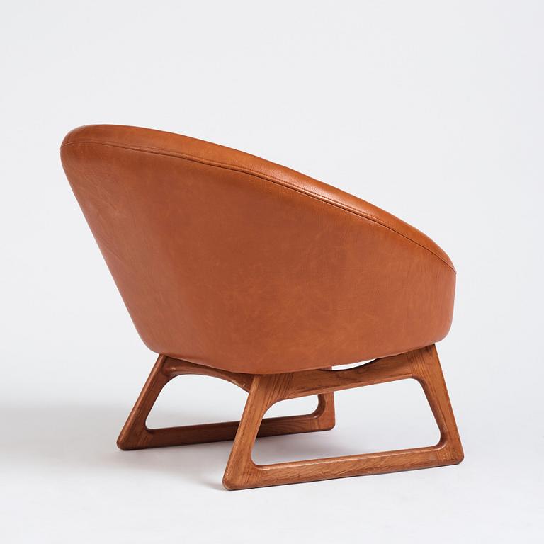 Kurt Østervig, fåtölj, "57A", Rolschau Møbler, Danmark 1950-tal.