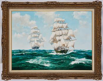 Barry Mason (1947-), "Thermopylae" and "Cutty Sark" racing.