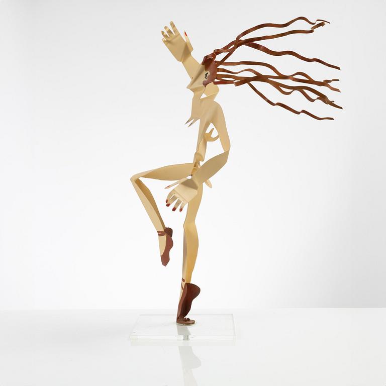 Timo Solin, Woman with ballet shoes.