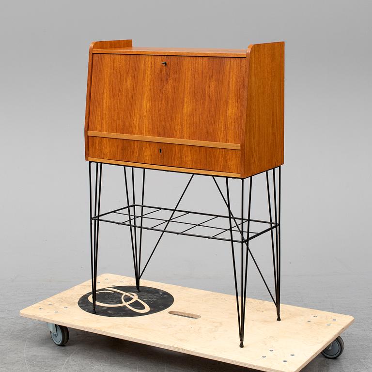 A Swedish 20th century secretaire "Bang" veneered with teak designed for IKEA.