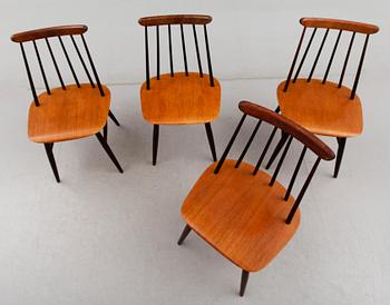STOLAR, 4 st, "Fanett", Ilmari Tapiovaara, Edsbyverken, 1900-talets andra hälft.