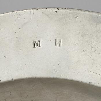 FAT, tenn, S Duncumb, London, troligen 1700-tal.