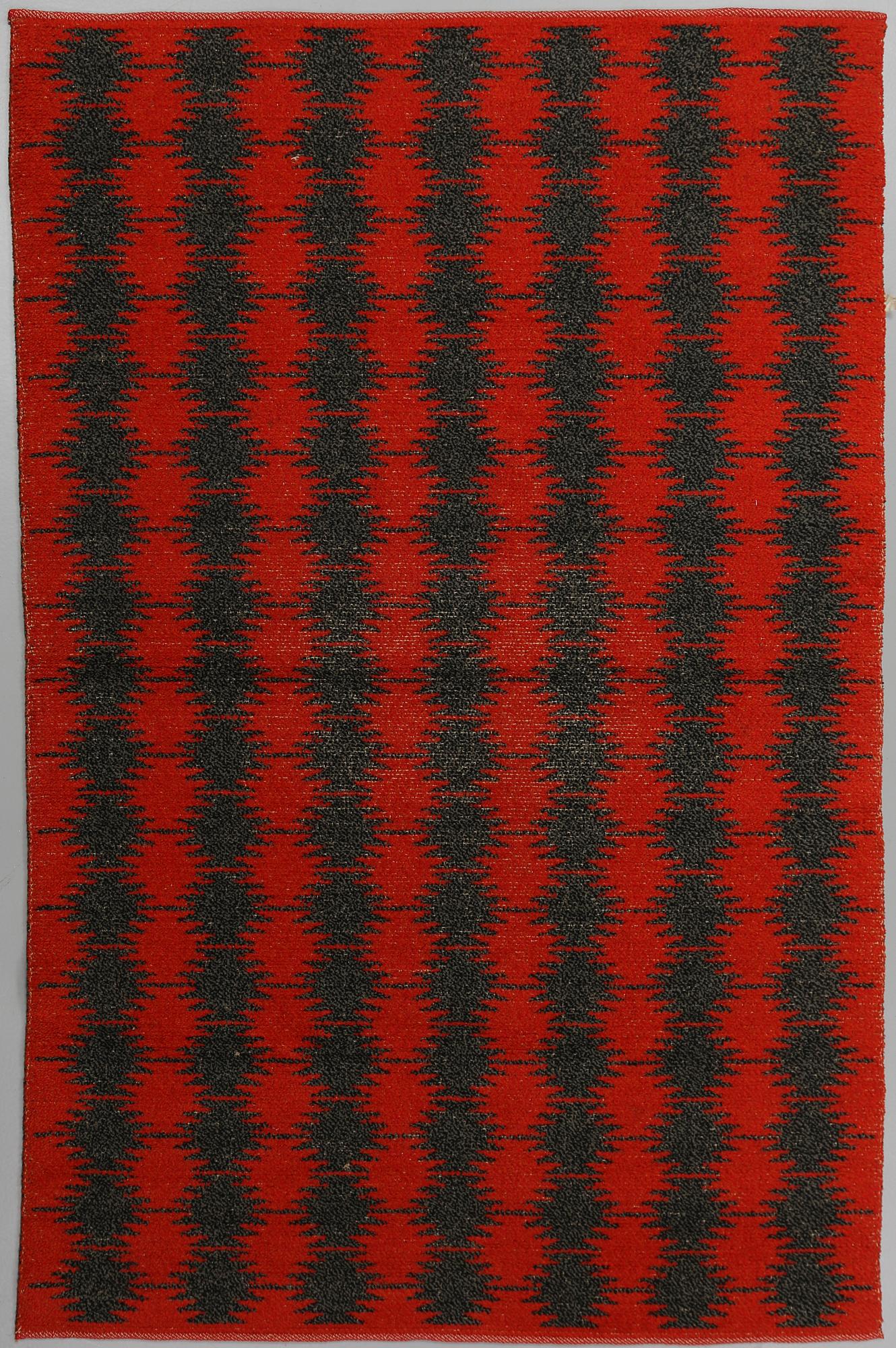 MATTA, dubbelväv, 1900-talets andra hälft, 195 x 129 cm.