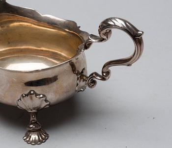 GRÄDDKANNA, silver, London 1914-15.