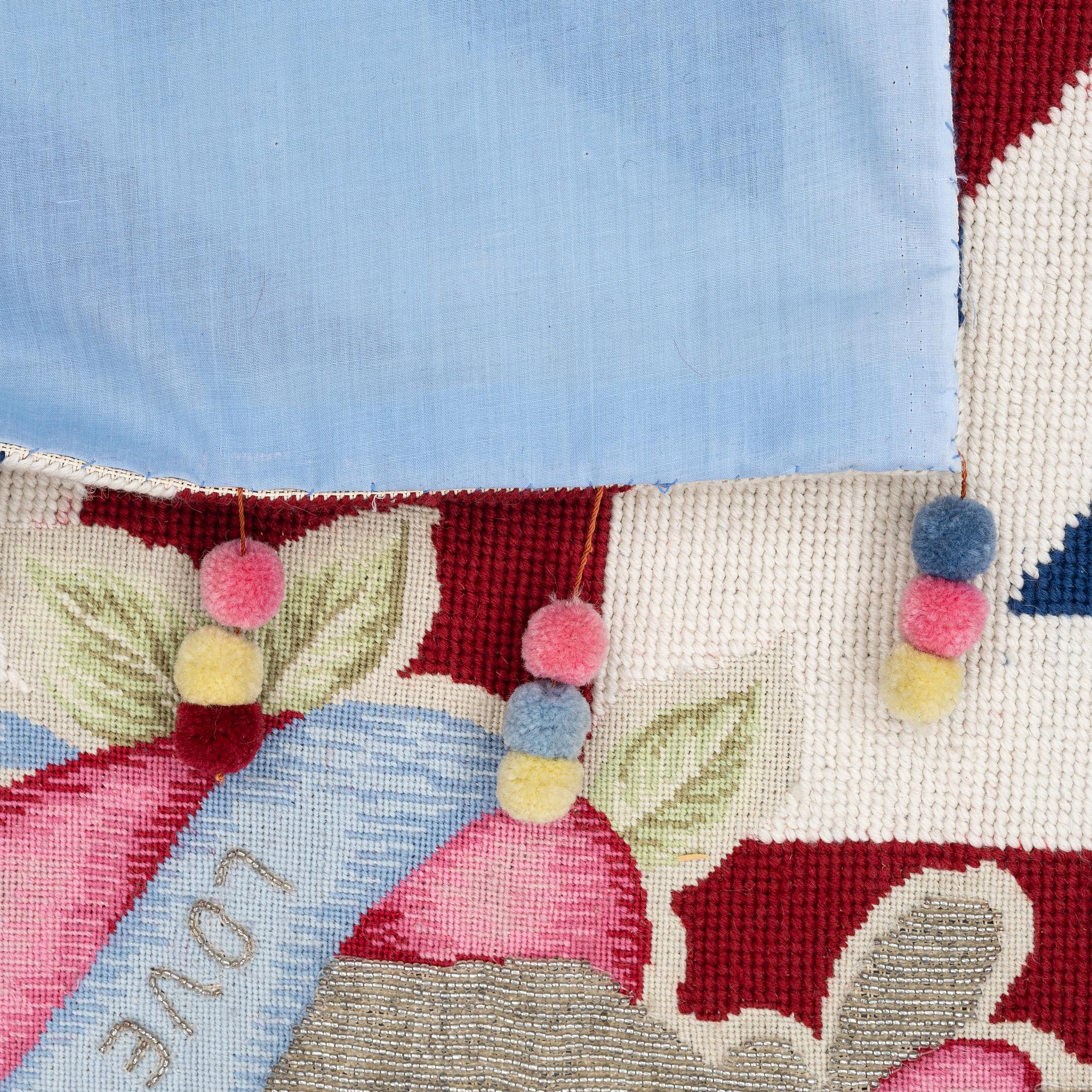 Lucinda Chambers, a 'Jubilee' tapestry, The Rug Company, c. 149 x 88 cm.