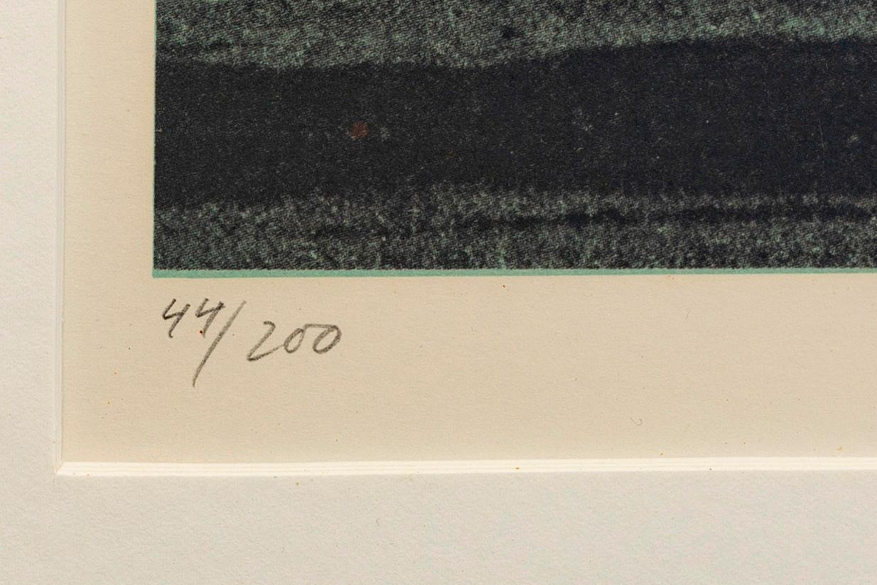 OLA BILLGREN, serigraph signed dated and numbered 83 44/100.