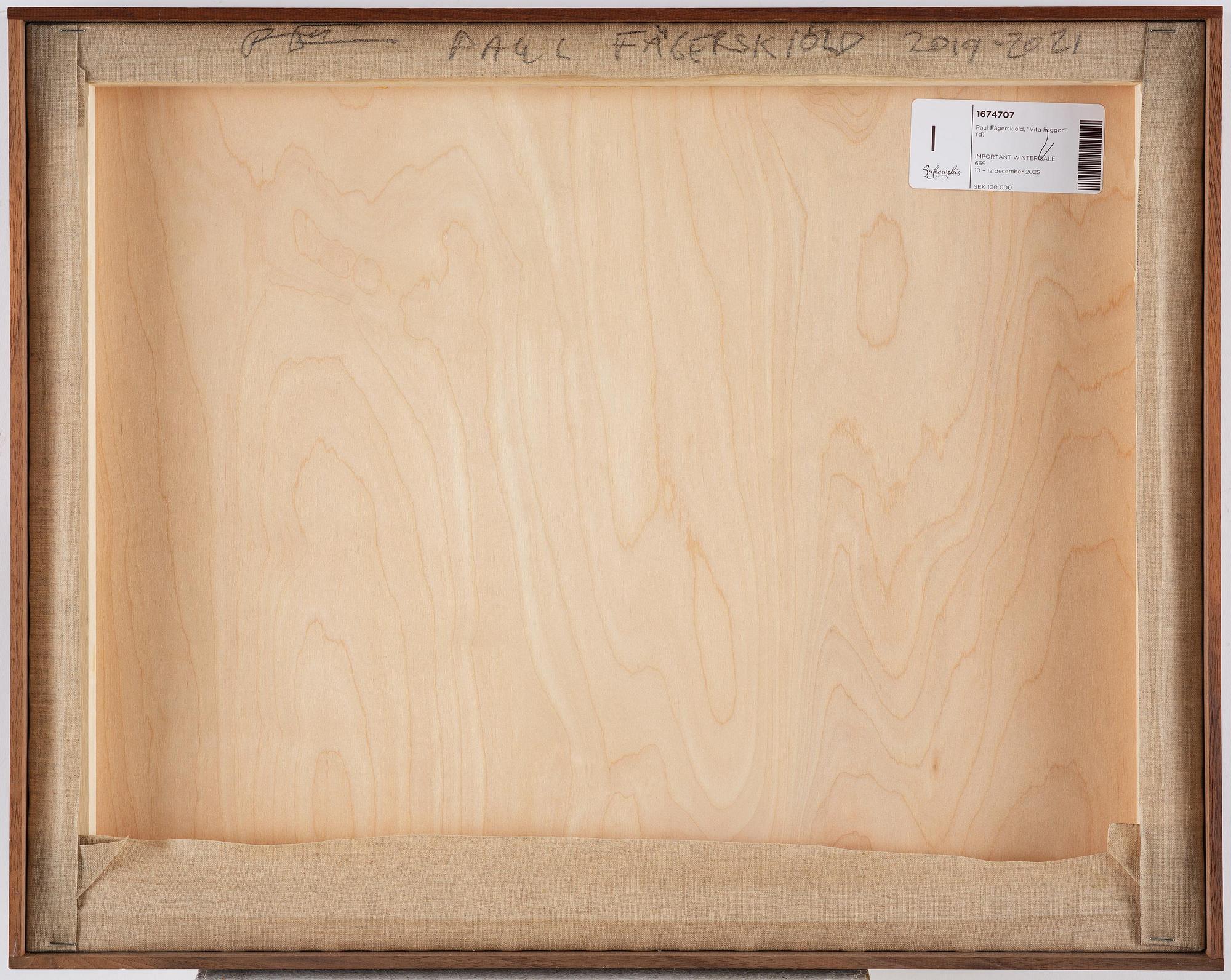 Paul Fägerskiöld, ”White Flags”.