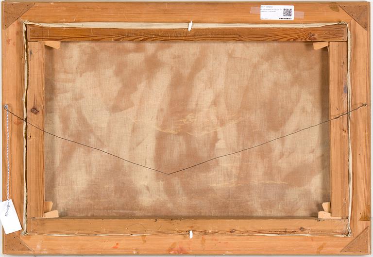 OLOF HERMELIN, olja på duk, signerad O. Hermelin.