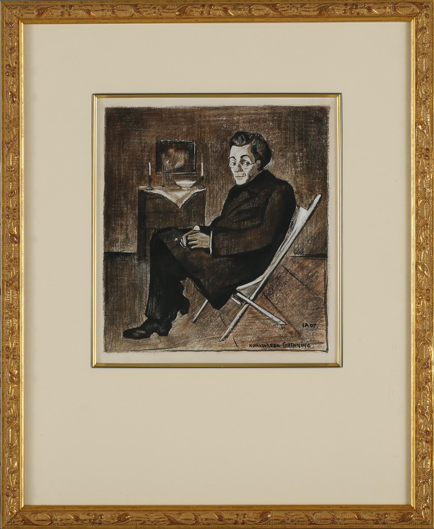 IVAR AROSENIUS, blandteknik, signerad -07.