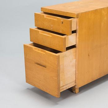 Aino Aalto, A mid-20th century 'H297' drawer unit for O.Y. Huonekalu-ja Rakennustyötehdas A.B. Finland.