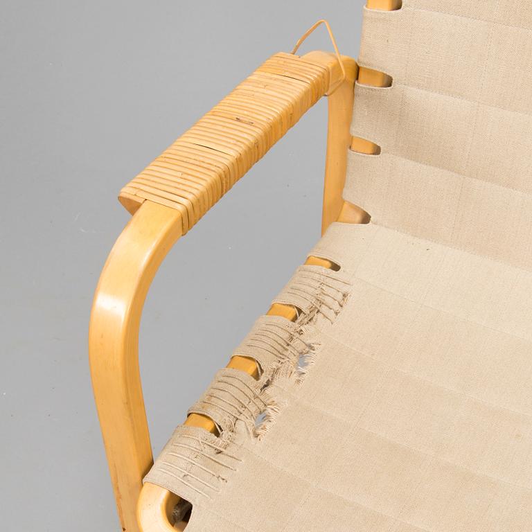 ALVAR AALTO, A 'model 45' armchair, Artek, last quarter of the 20th Century.