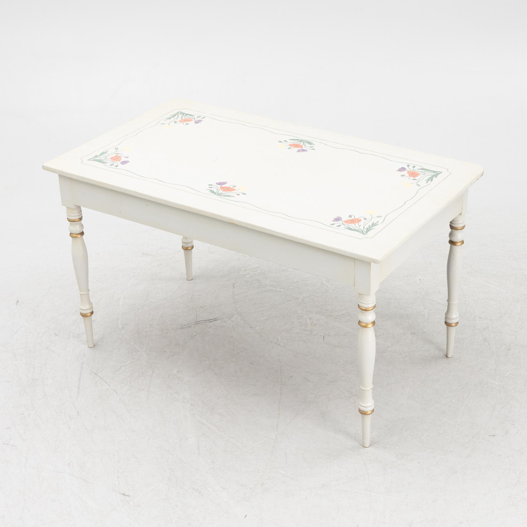 Matbord, 1800-talets mitt.