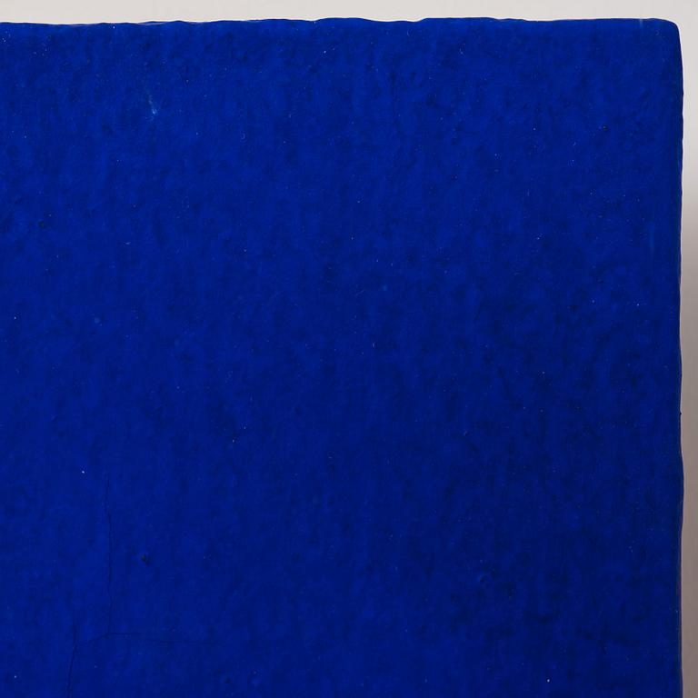 Yves Klein, "Untitled Blue Monochrome (IKB 154)".