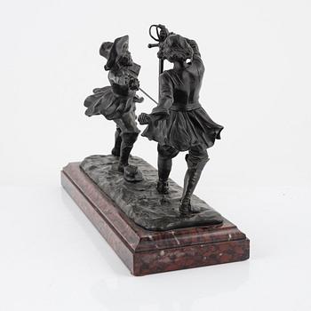 Edouard Drouot, sculpture, bronze, signed.