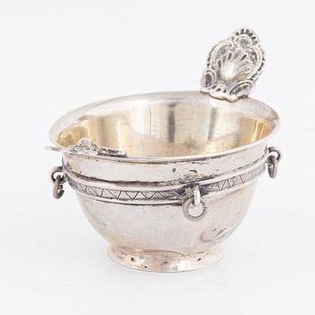 Erik Sandström, bägare, silver, Torneå, Finland, 1839.