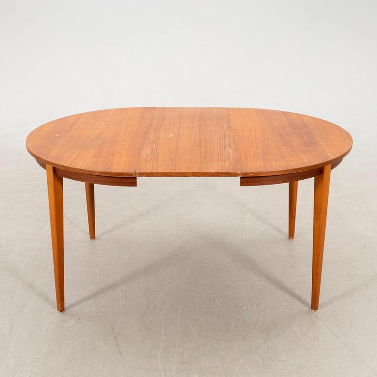 Dining table, mid-20th century.