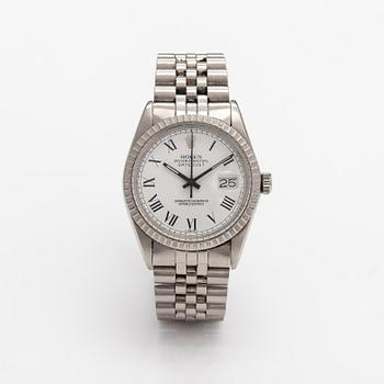 Rolex, Oyster Perpetual Datejust, rannekello, 35 mm.