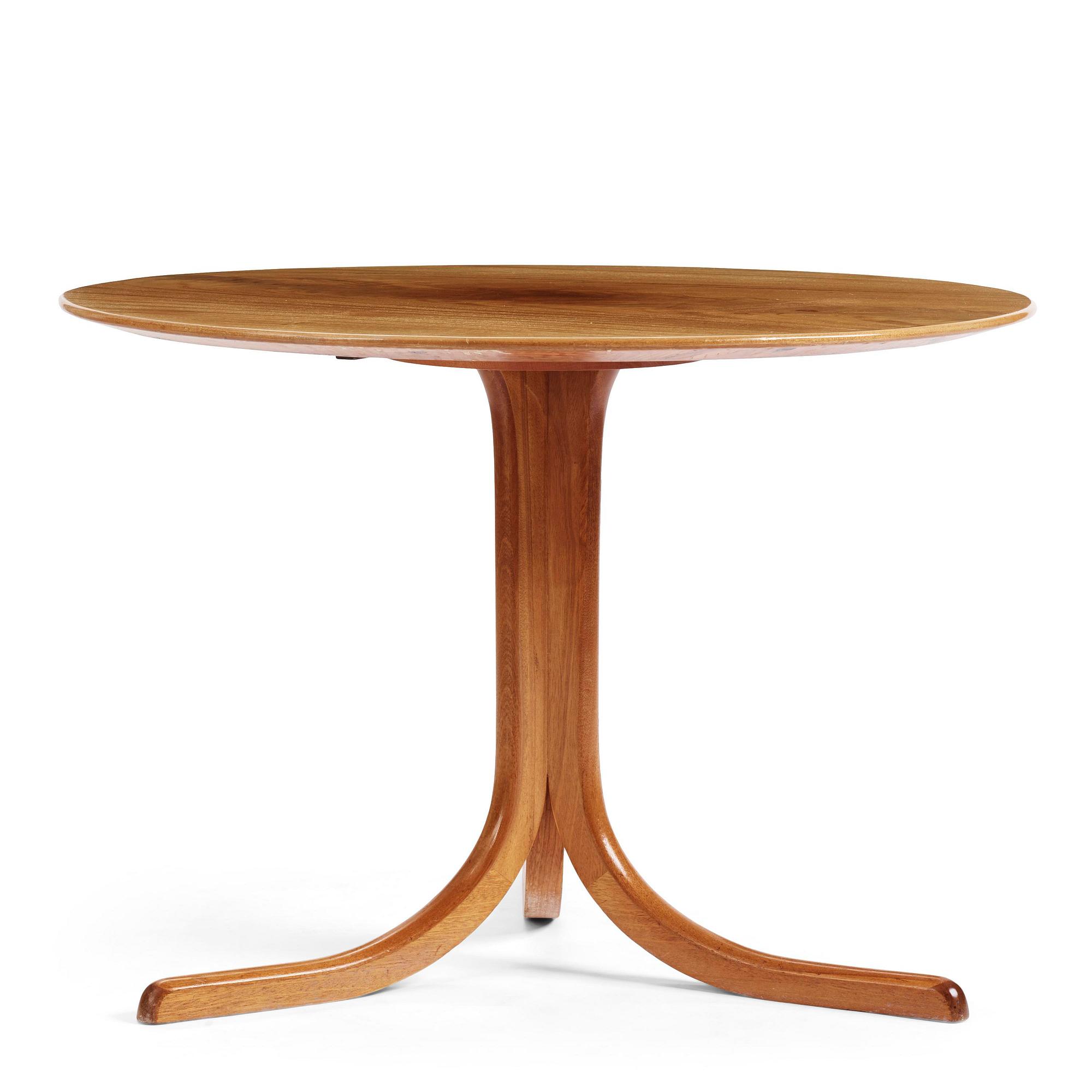 Josef Frank, a mahogany table model "B 1028", Firma Svenskt Tenn, mid-20th century.