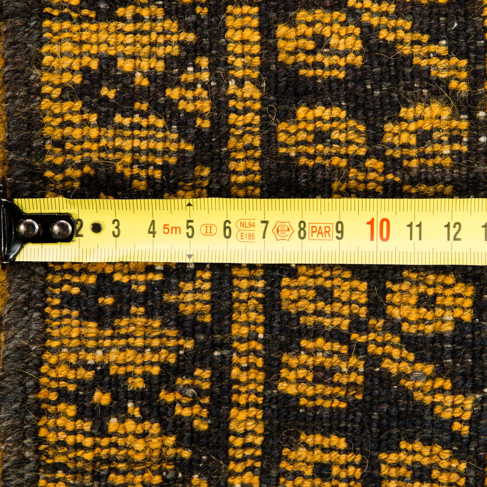 An Afghan carpet, old. Circa 280x202 cm.