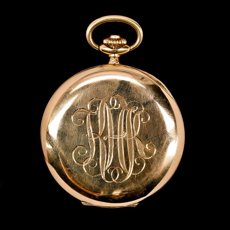 FICKUR, guld 14k 1900-tal. Tot vikt ca 85 gram.