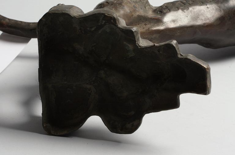 SKULPTUR, metall, orientalisk.