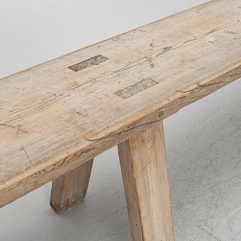 A bench, 19th Century.