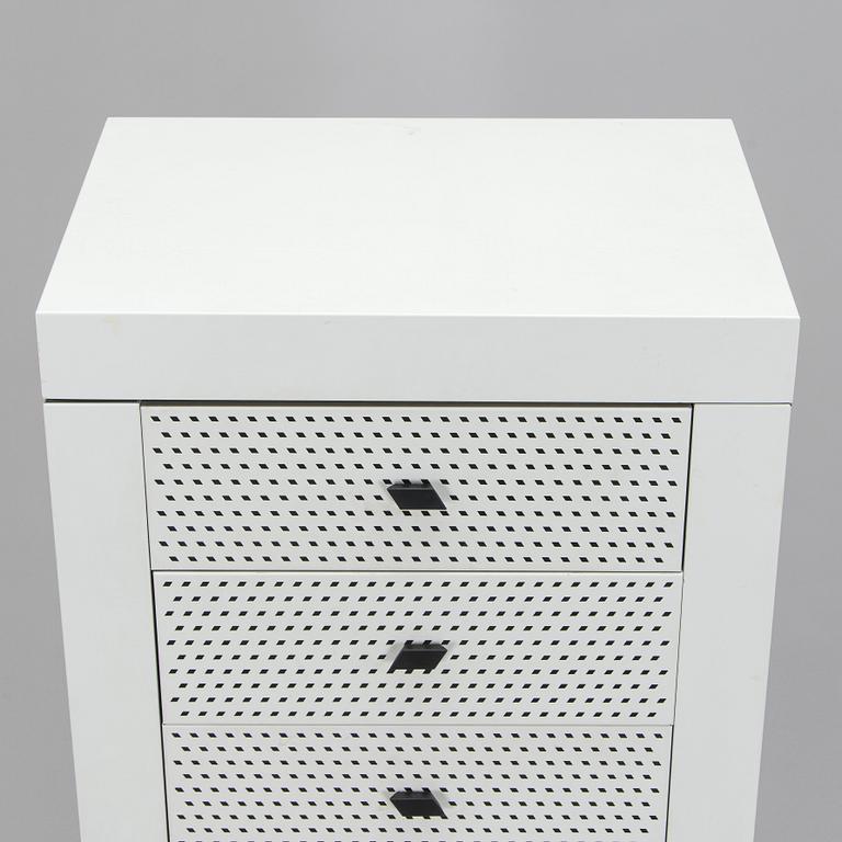 Matteo Thun, byrå, "Settimanale", Bieffeplast, Italien 1985.