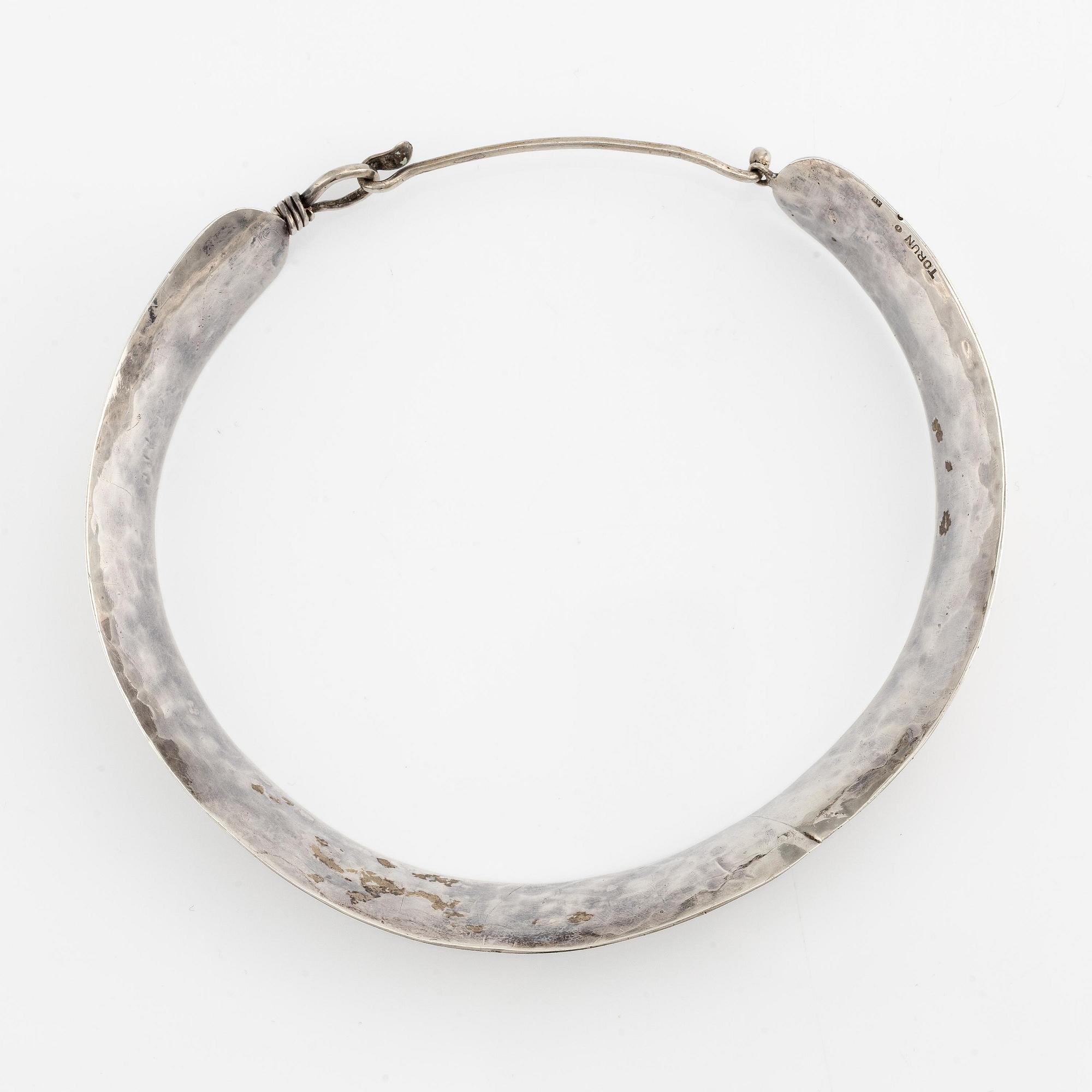 Vivianna Torun Bülow-Hübe, a necklace, silver, Stockholm 1951.