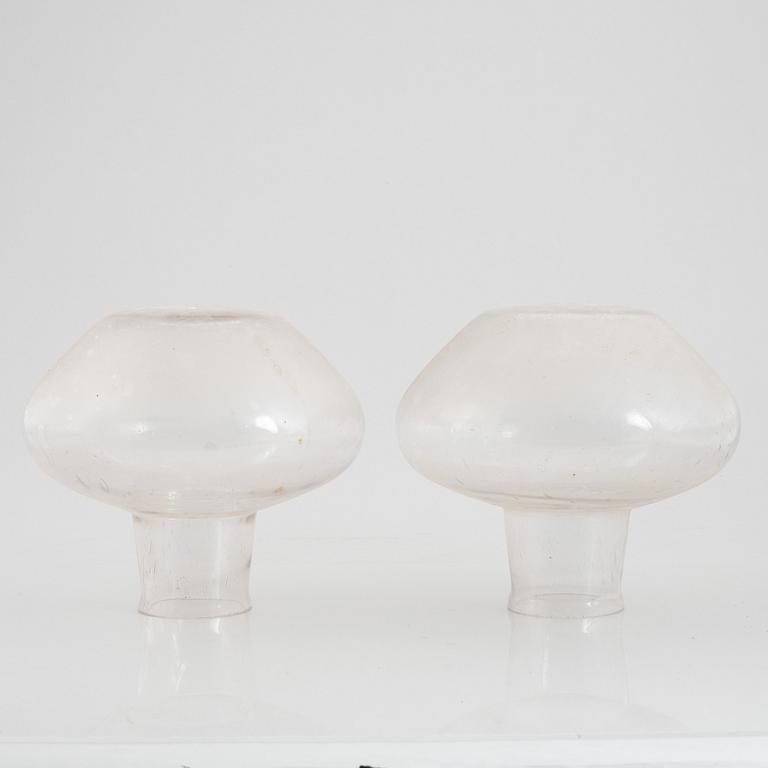 Vägglampor, ett par, Swedish Modern, ASEA, 1900-talets mitt.