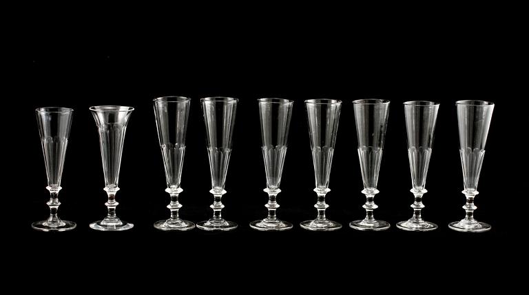 CHAMPAGNESTRUTAR, 7+1+1, 1800-tal.