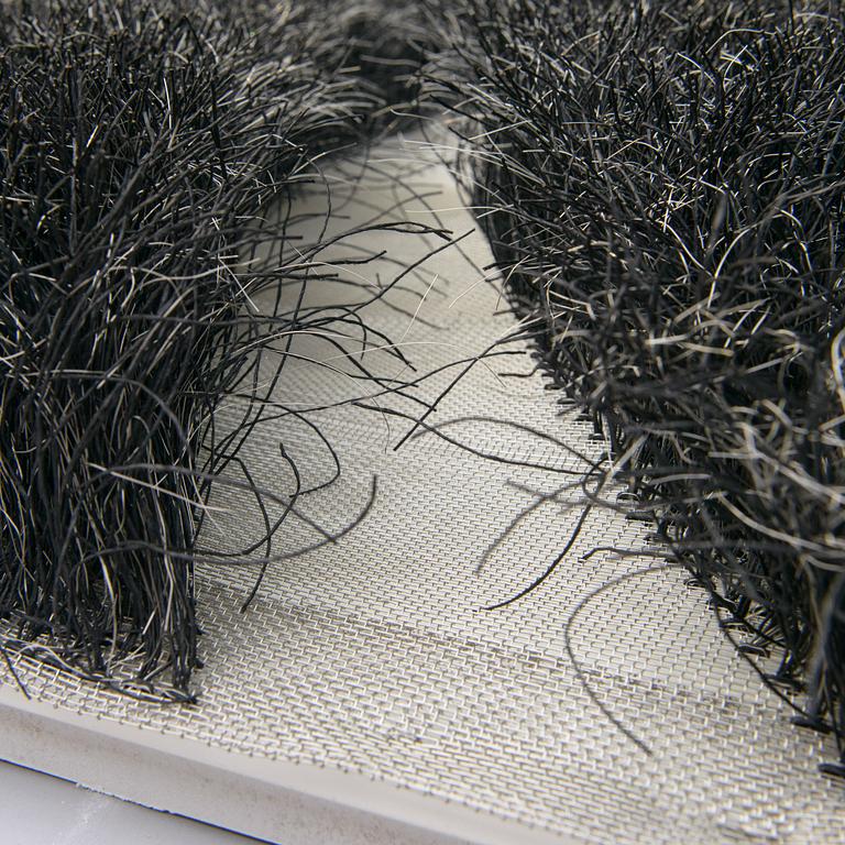 Ritva Puotila, konsttextil, "River", signerad Ritva Puotila Woodnotes 2000.