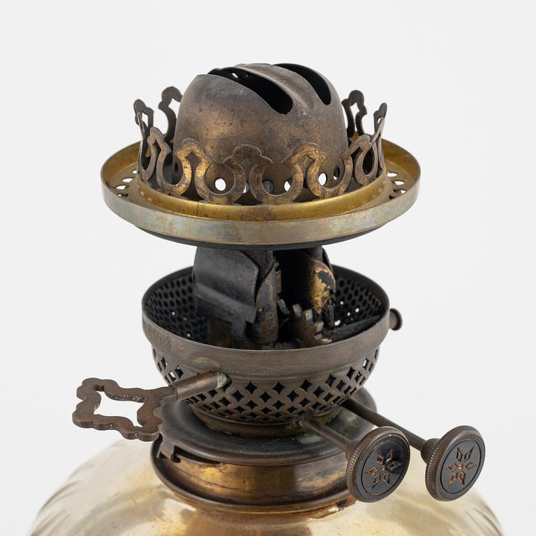 A kerosene lamp, early 20th Century.