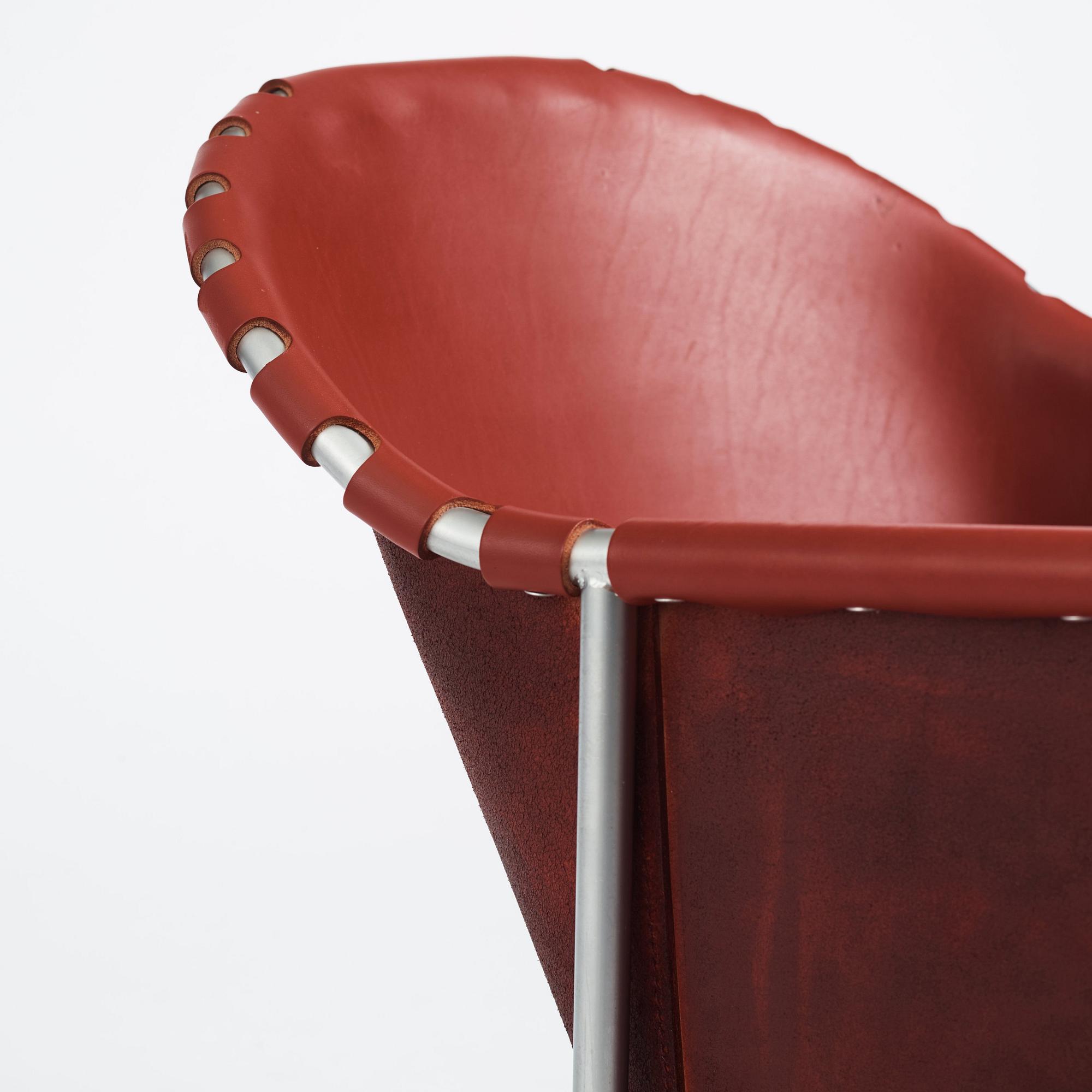 Mats Theselius, a pair of "Bruno" easy chairs, ed. 16/49 & 40/49, Källemo, Värnamo 1997.