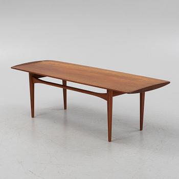 Tove & Edvard Kindt-Larsen, a teak coffee table from  France & Daverkosen, Denmark, 1960's.