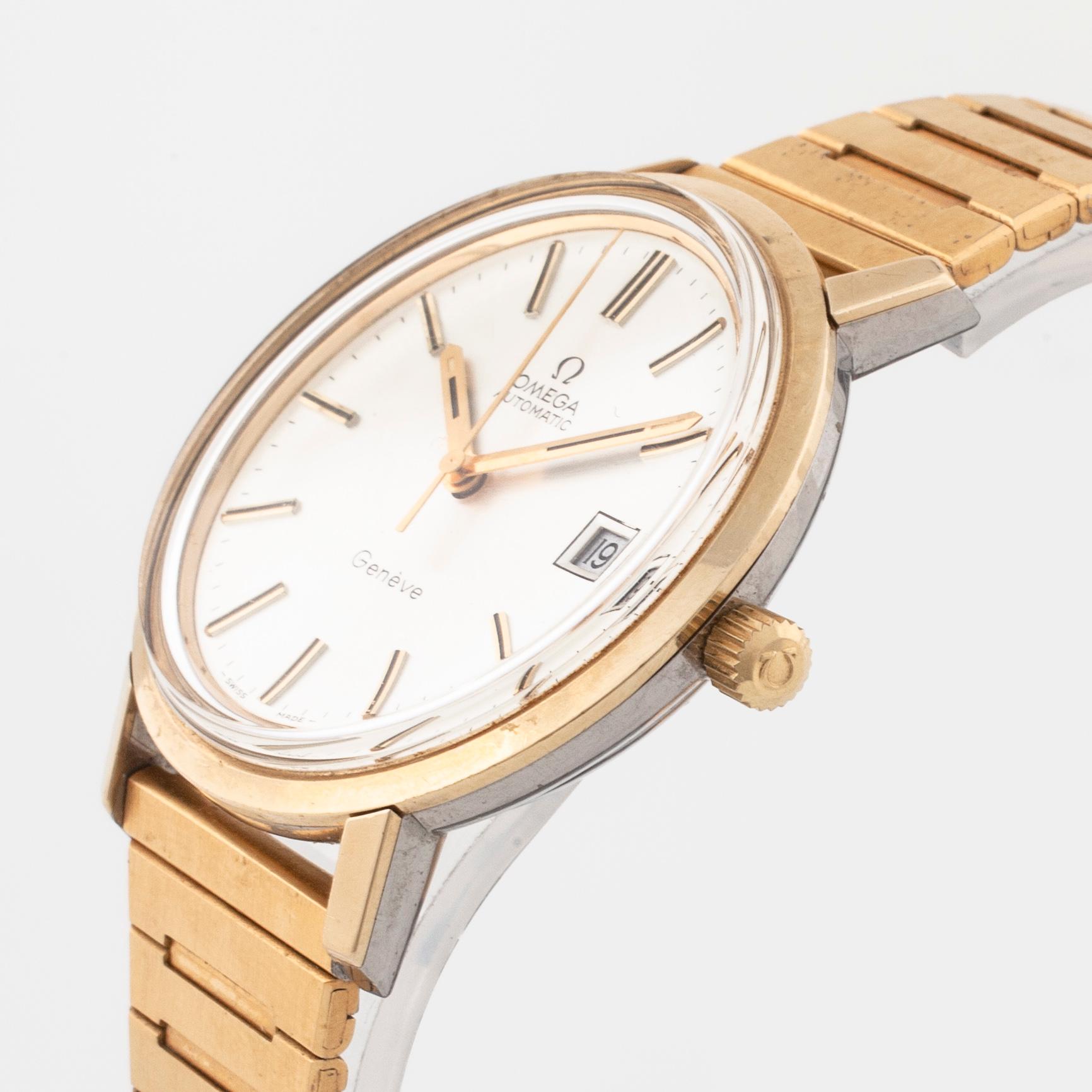 OMEGA, Geneve, wristwatch, 36 mm.