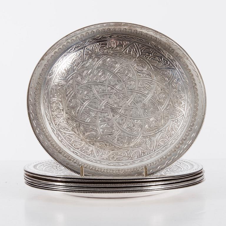 FAT, 12 st, silver, Egypten, 1900-talets senare hälft.  Vikt 1932,5 g.