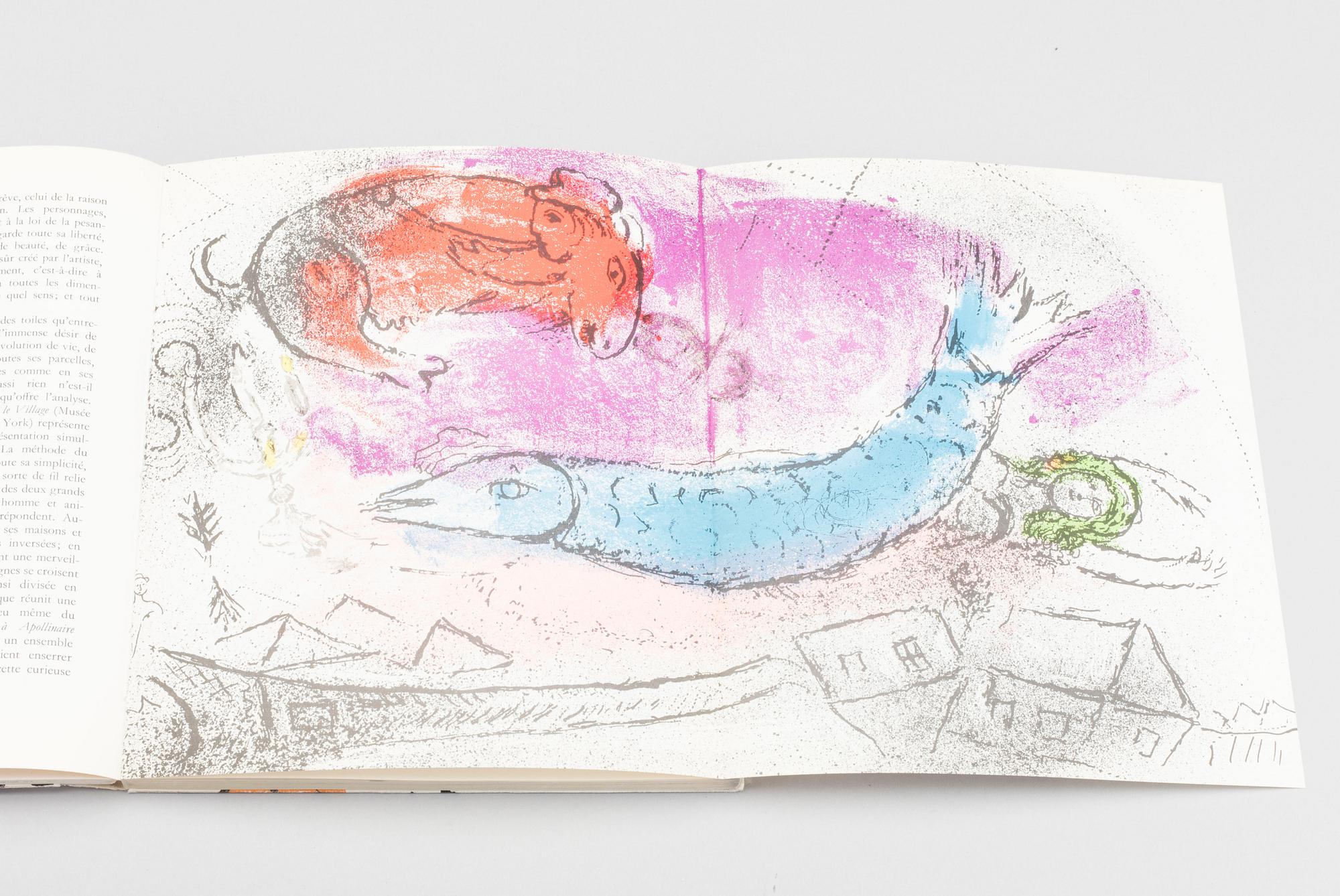 BOK, "CHAGALL", Jaques Lassaigne, Maeght Éditeur, Paris, 1957, med 15 litografier.