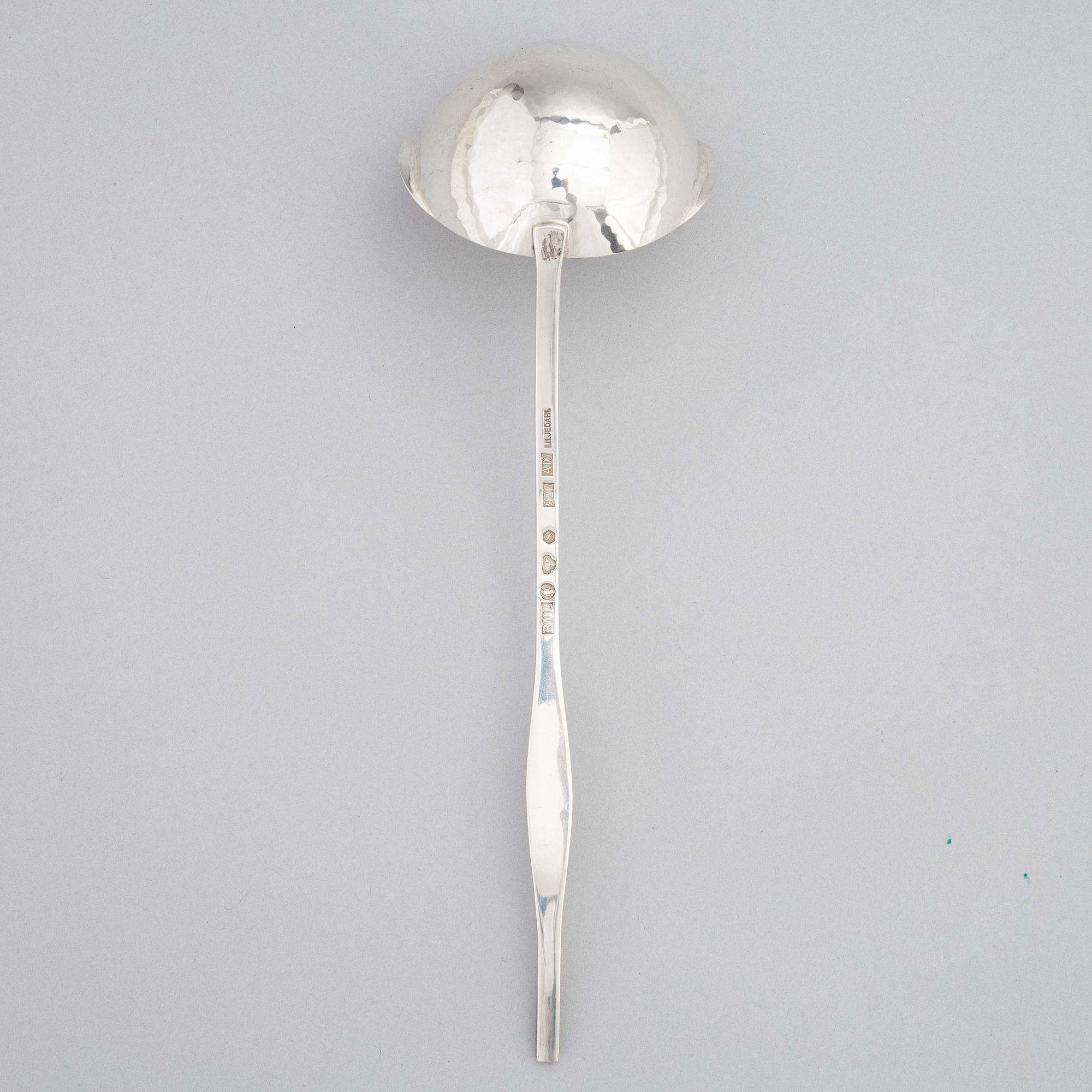 Bengt Liljedahl, a silver laddle, Stockholm 1975.