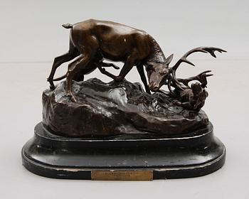 GYULA MAUGSCH, skulptur, brons, signerad och daterad 1928.