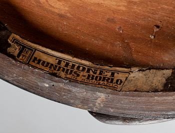 STOLAR, 4 st, Thonet Mundus-Borlova, 1900-talets första häft.